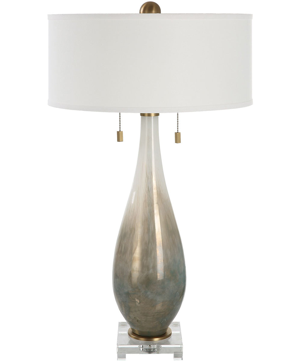 Cardoni Bronze Glass Table Lamp