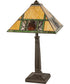 24" High Pinecone Ridge Table Lamp