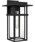 Morgan 1-light Outdoor Wall Light Earth Black
