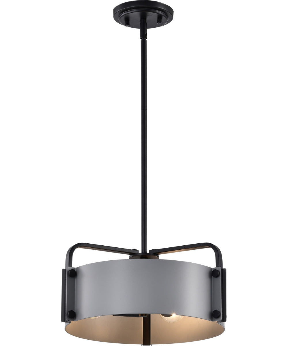 Altos 3-Light Pendant Matte Gray