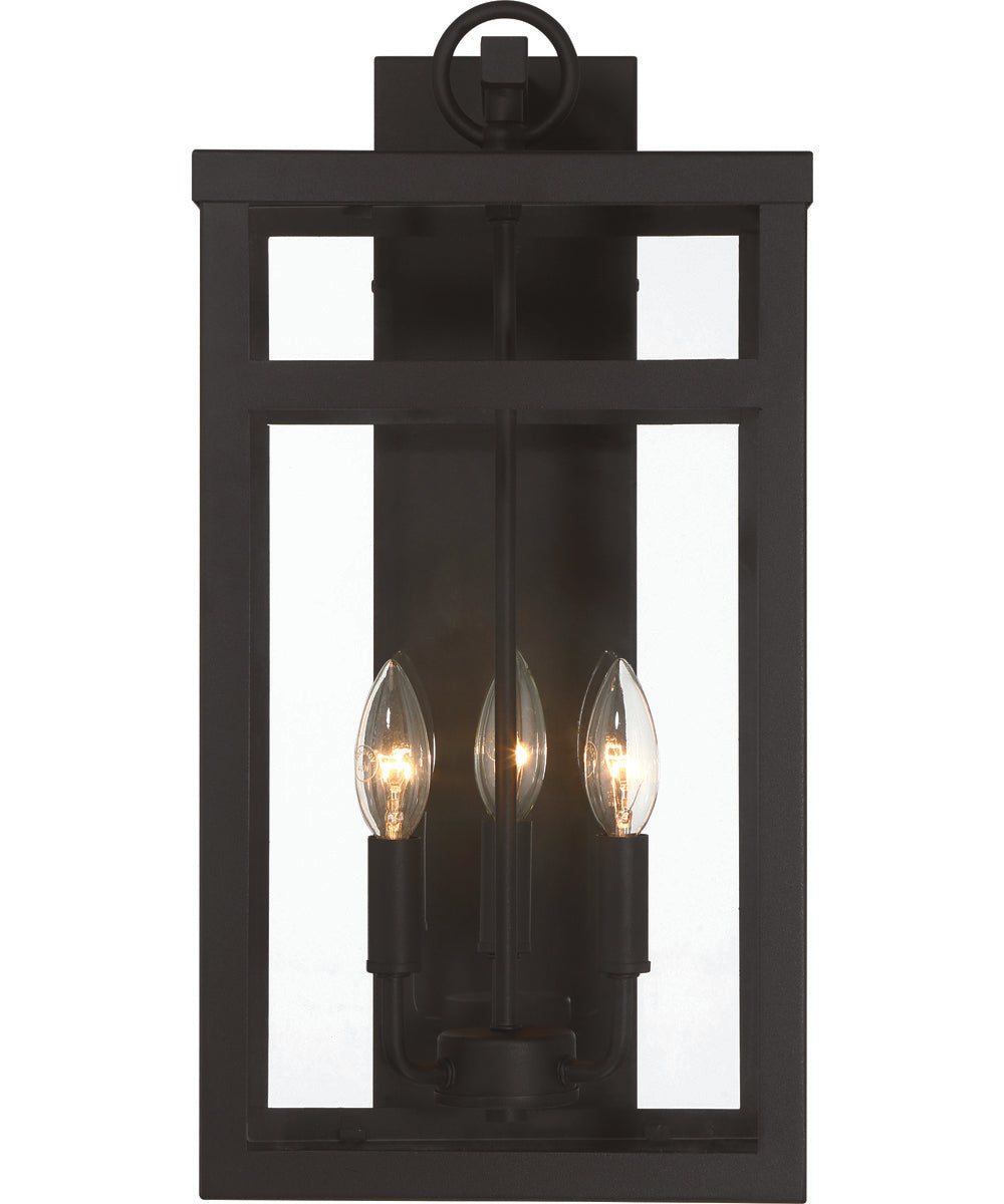 O'Neal 3-Light Outdoor Lighting Textured Black