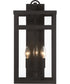O'Neal 3-Light Outdoor Lighting Textured Black