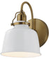 Hollis 1-Light Sconce Natural Aged Brass