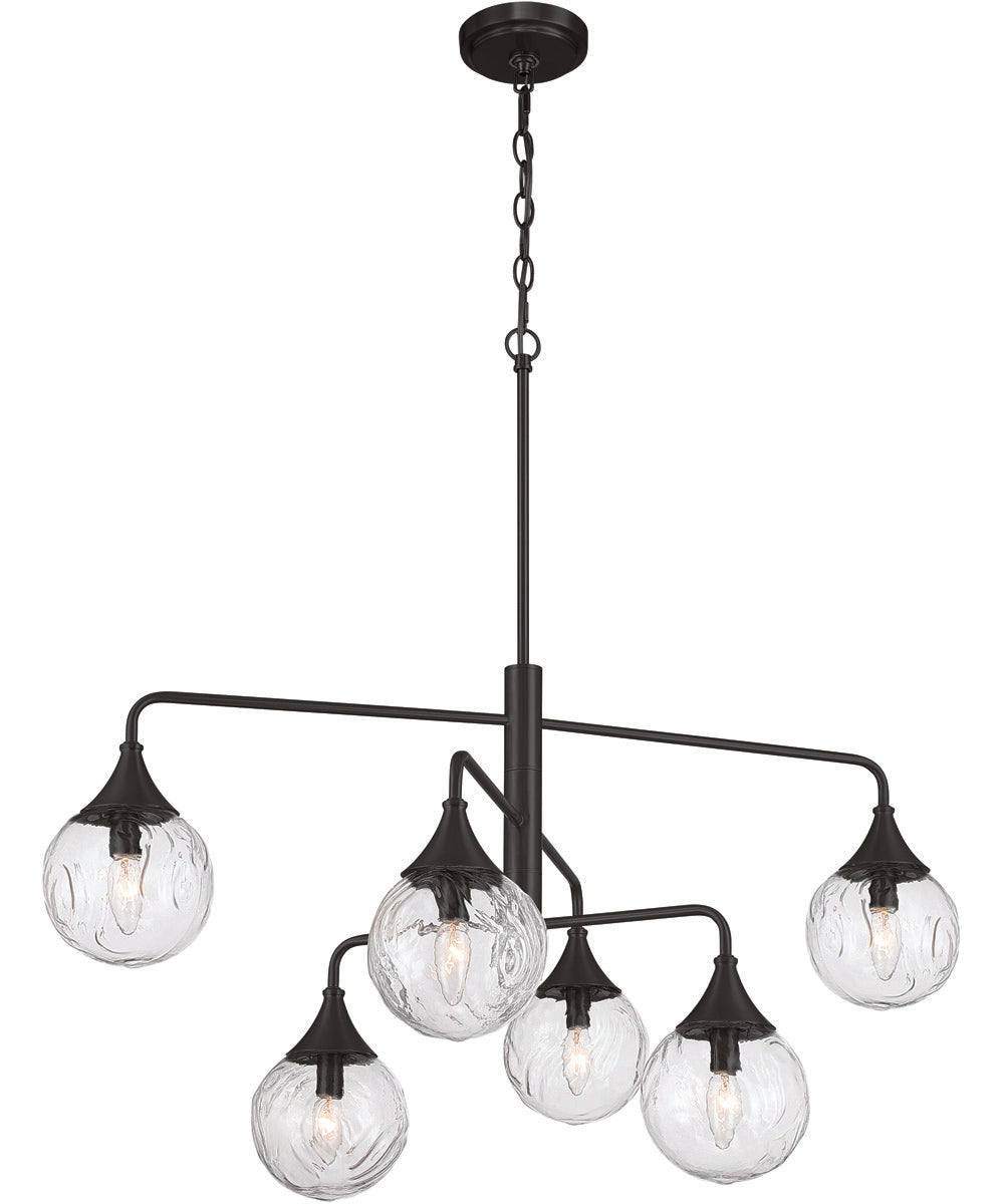 Reflection 6-Light Lighting Flat Black