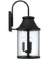 Bridger 3-Light Outdoor Wall-Lantern Black
