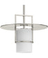 Mystic 1-Light Contemporary Pendant Brushed Nickel