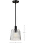 Grayson 1-Light Pendant Matte Black