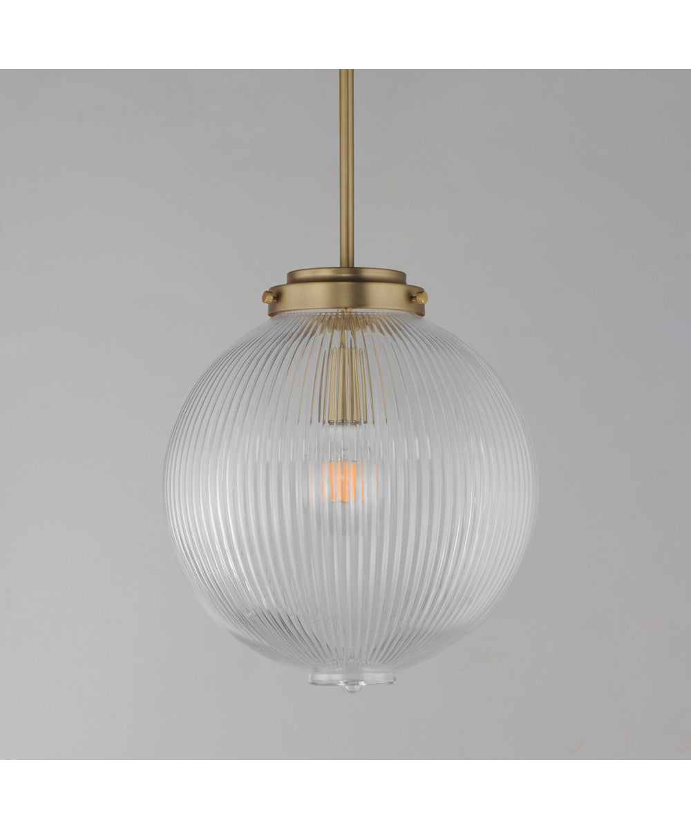 Kasbah 12 inch Pendant Satin Brass