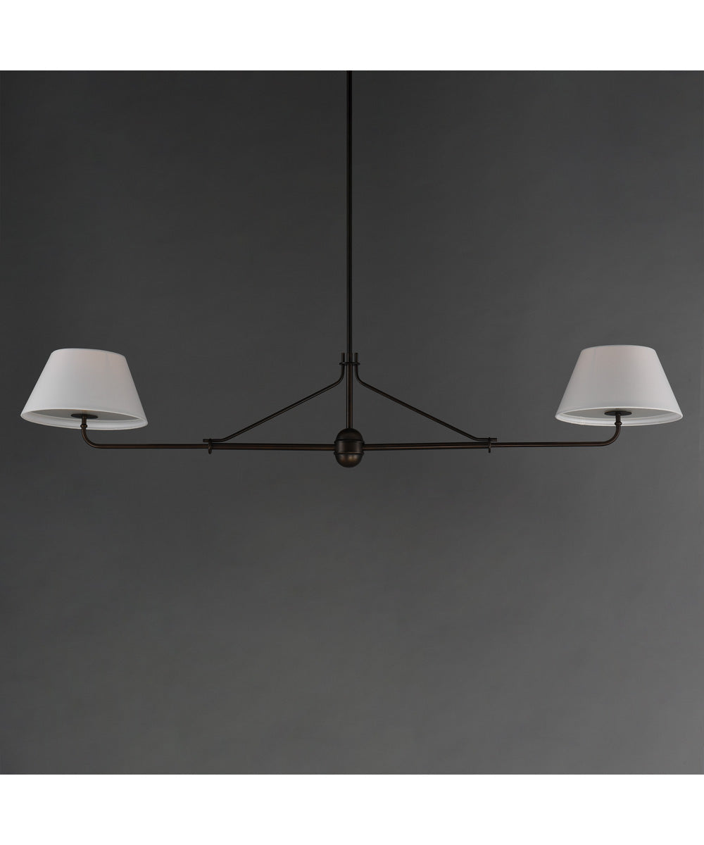 Dunbridge 2-Light Pendant Antique Bronze