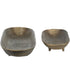 Stratum Oval Brass Bowls Set of 2