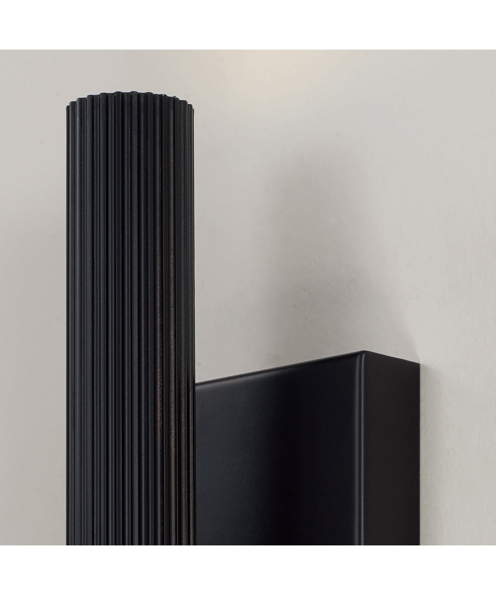Ian 2-Light Sconce Matte Black