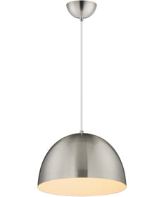 Tova 14 inch Pendant Satin Nickel