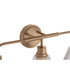 Pleated 3-Light Lighting Premium Bronze