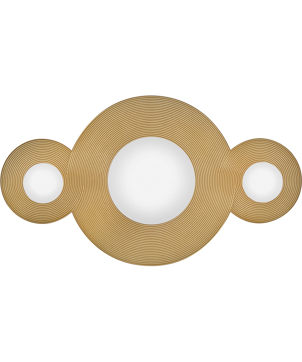 Rhea LED-Light Small LED Vanity in Heritage Brass