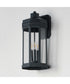 Wright 3-Light Outdoor Wall Sconce Black Patina