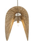 Bend 1 Light Raffia Pendant