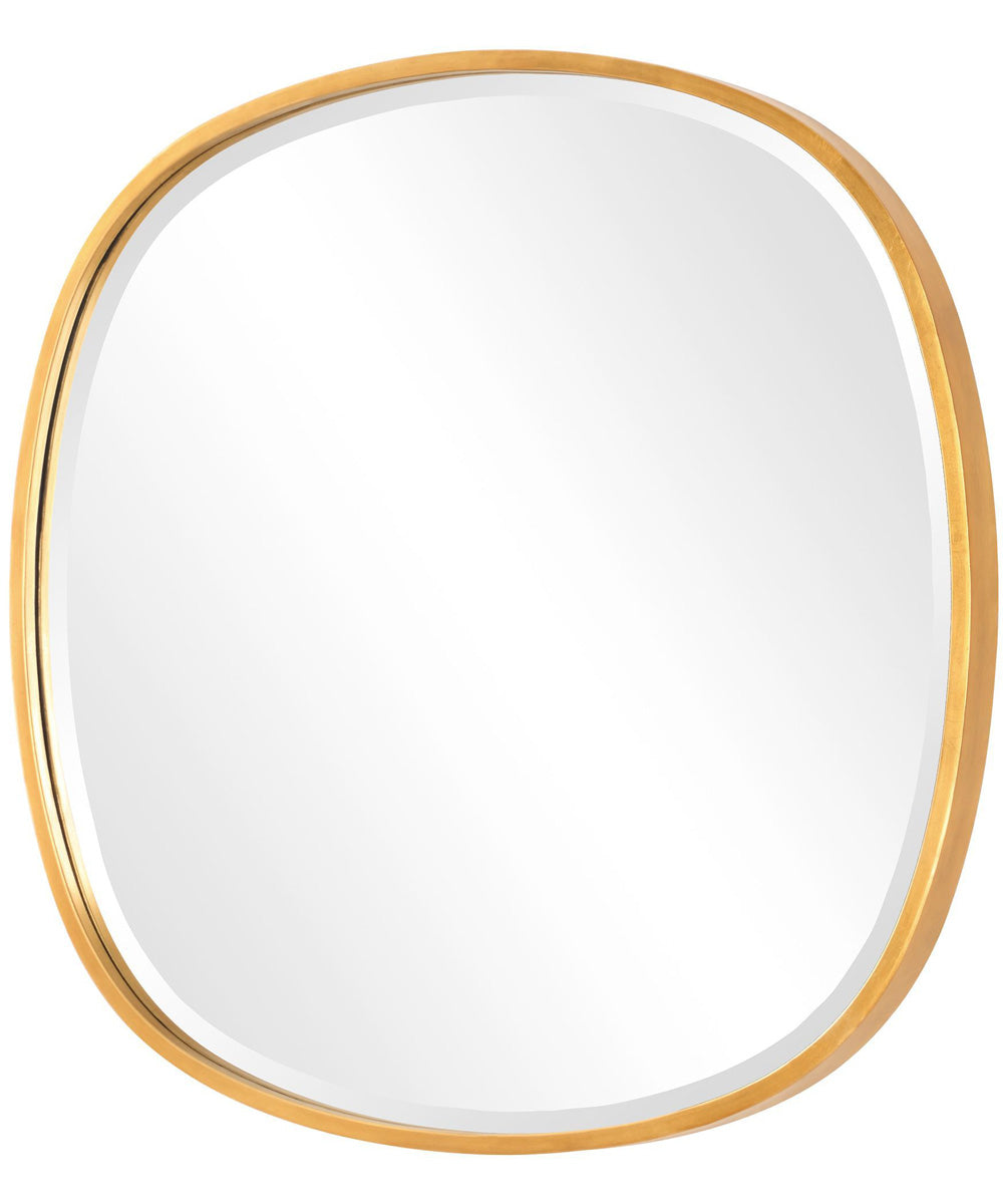 30x30" Wall Mirror with Gold Leaf