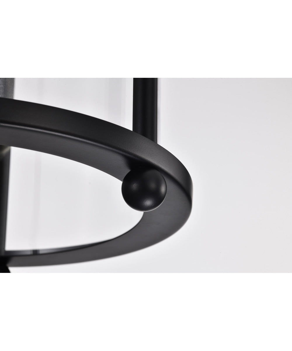 Yorktown 1-Light Pendant Matte Black