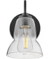 Vera 1-Light Small Single Light Vanity in Black