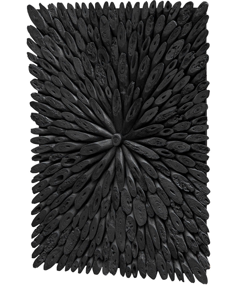 Bahama Black Wood Wall Decor
