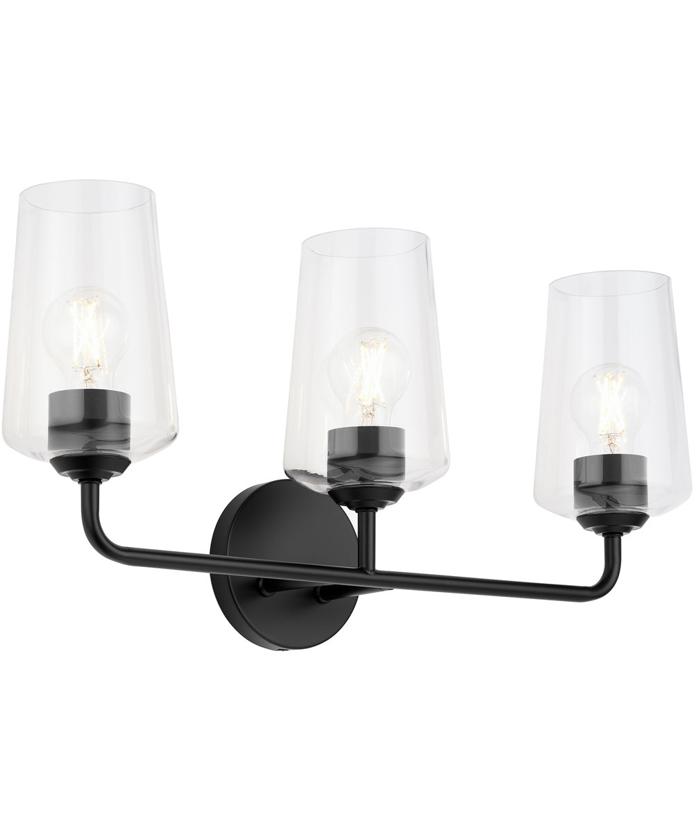 Celino 3-Light Bath & Vanity Black