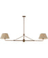Dunbridge 2-Light Pendant Weathered Brass