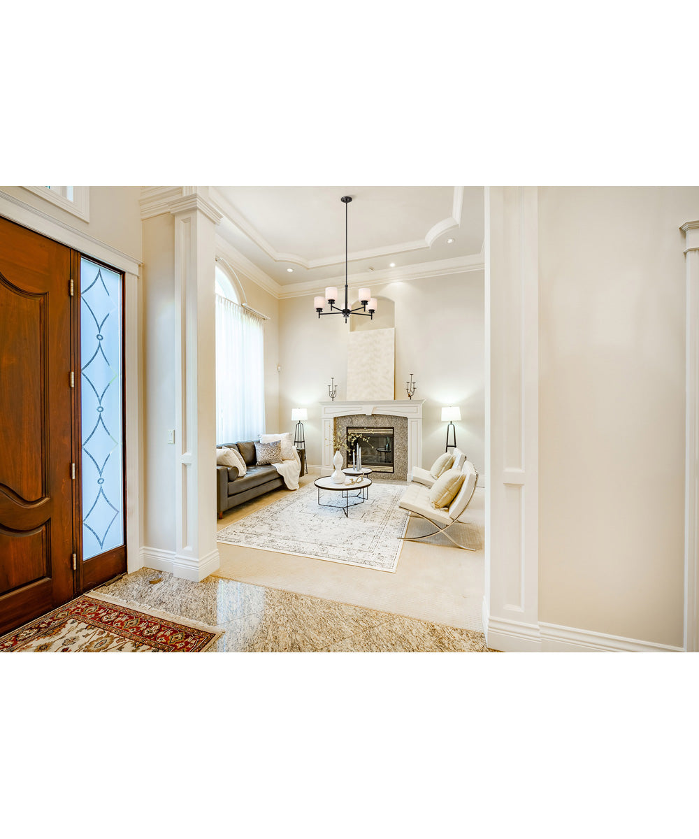 Warren 5-Light Chandelier Gun Metal