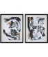 Winterland Abstract Prints Set of 2