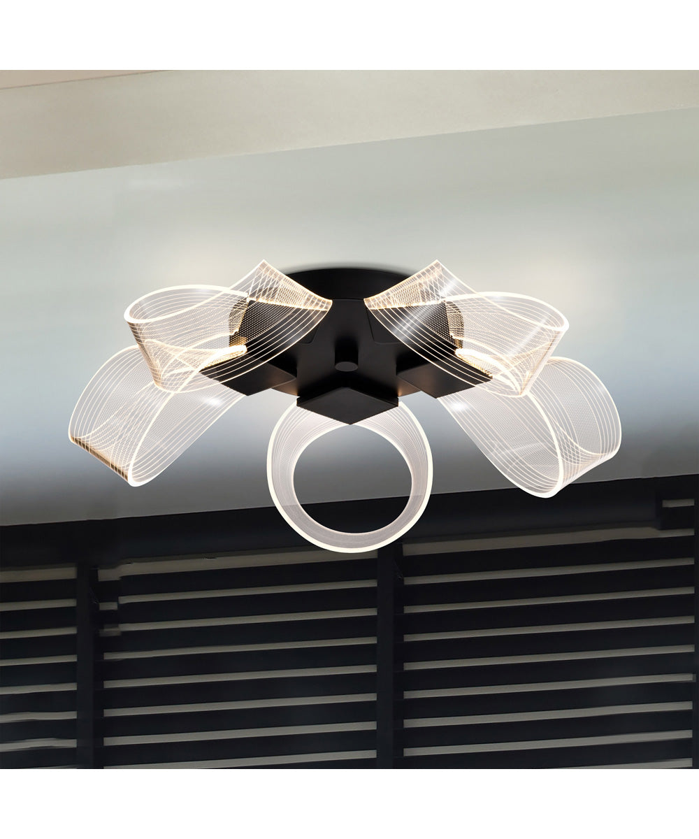 Barnett  Close-to-Ceiling Matte Black