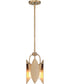 Eden  3 Light Pendant Old Satin Brass