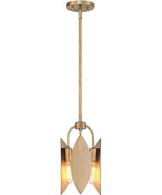 Eden  3 Light Pendant Old Satin Brass