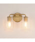 Honey 2-Light Sconce Natural Aged Brass