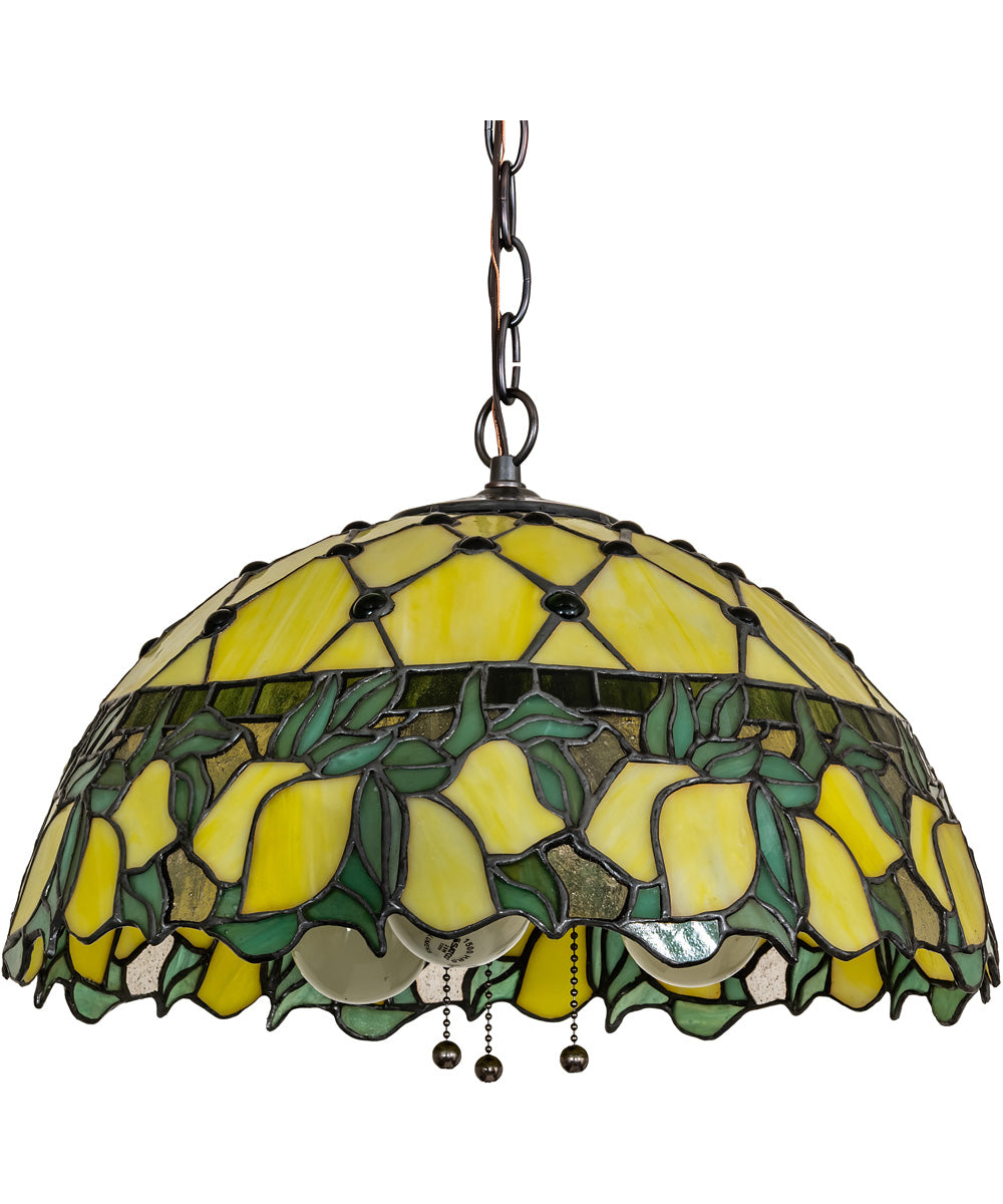 16" Wide Lemons Pendant