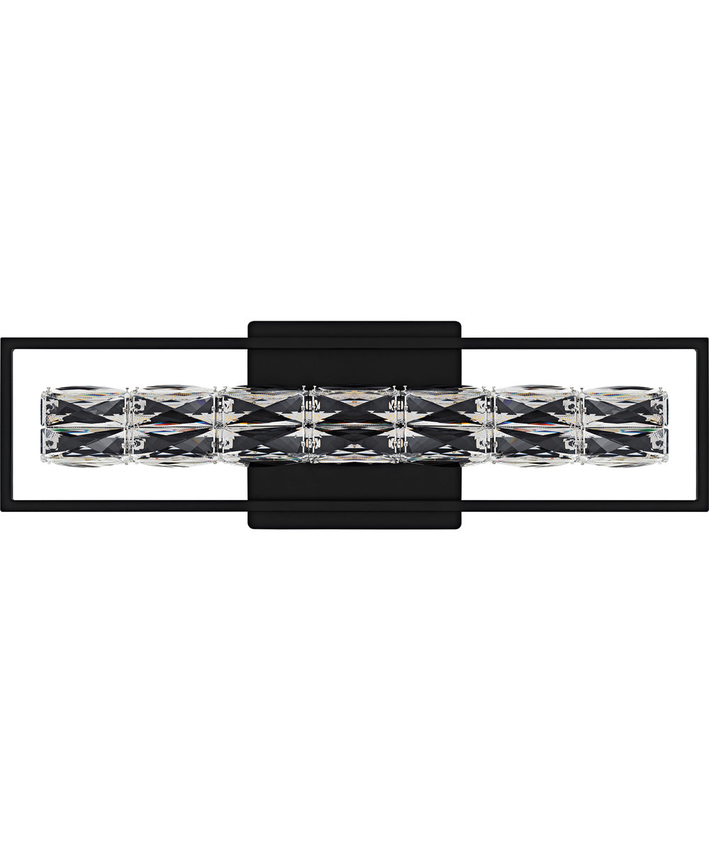 Dazzle Medium Bath Light Matte Black