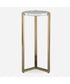 Pietra Carrara Marble Drink Table