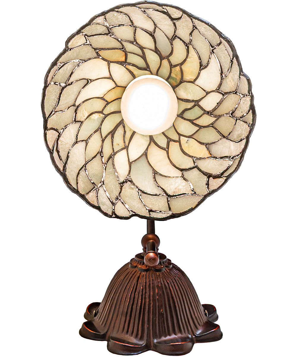 8" Wide Willow Jadestone Wall Sconce