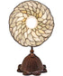 8" Wide Willow Jadestone Wall Sconce