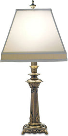 31"H 3-Way Table Lamp Roman Bronze