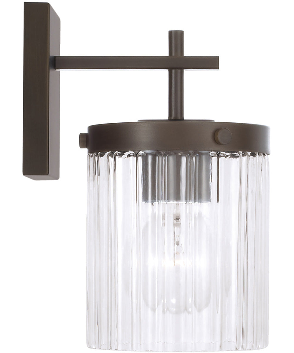 Vaughn 1-Light Sconce Oil Rubbed Bronze