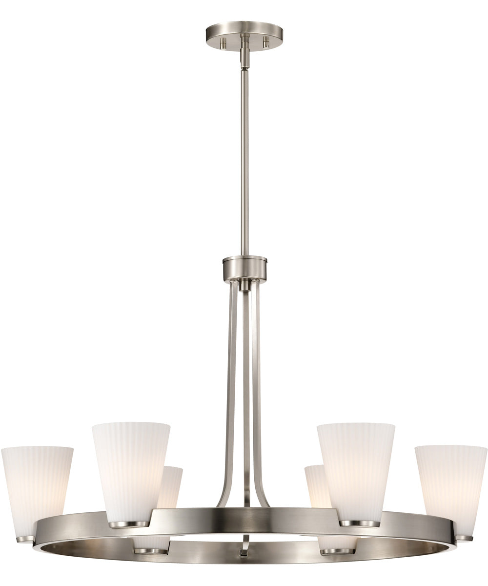 Royale 5-Light Chandelier Brushed Nickel