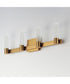 Duchess 4-Light Wall Sconce Natural Aged Brass