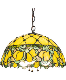 16" Wide Lemons Pendant