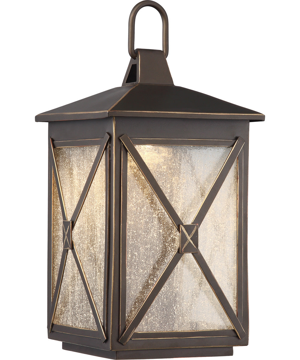 13"H Roxton 1-Light Outdoor Umber Bay