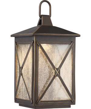 13"H Roxton 1-Light Outdoor Umber Bay