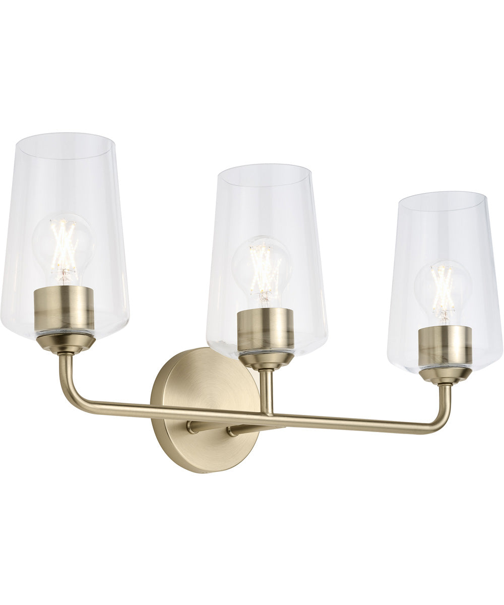 Celino 3-Light Bath & Vanity Champagne Bronze