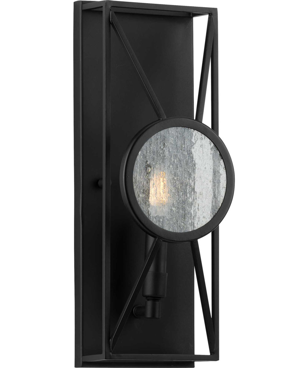 Cumberland 1-Light Black Wall Sconce Matte Black
