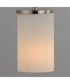 Lateral Mini Pendant Satin Nickel
