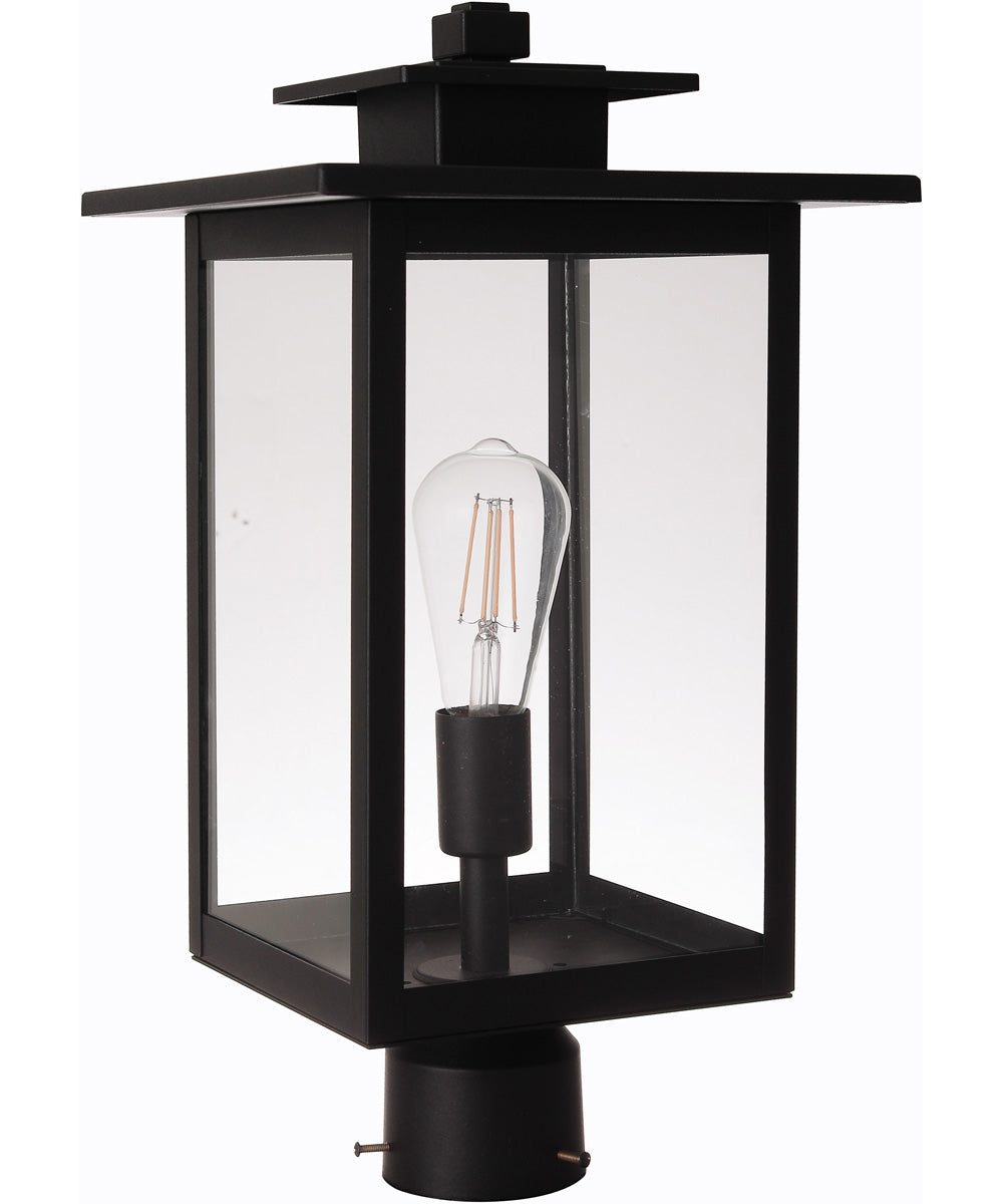 Rock Creek 1-Light Outdoor Lighting Textured Black