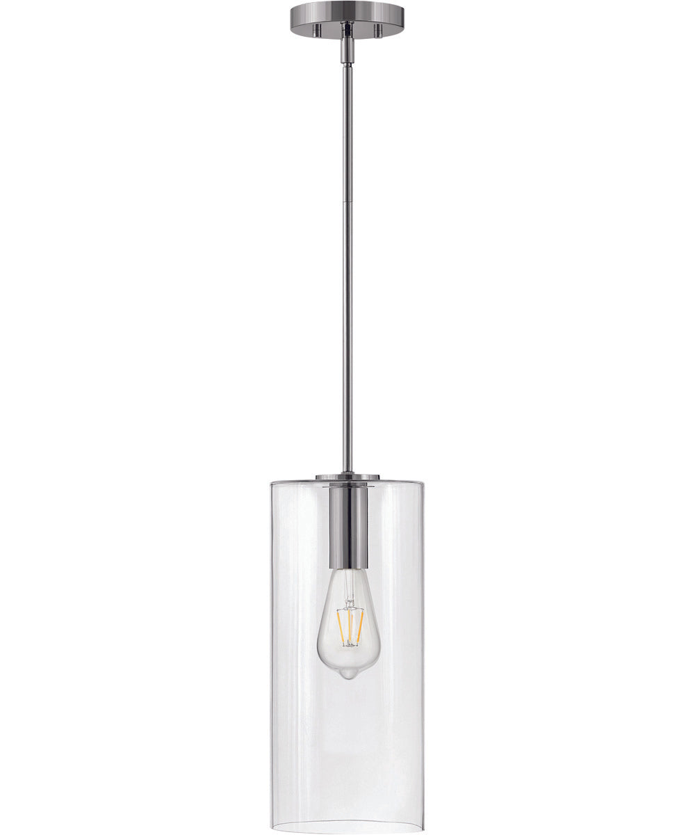 Lane 1-Light Extra Small Single Light Pendant in Polished Nickel