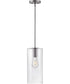 Lane 1-Light Extra Small Single Light Pendant in Polished Nickel